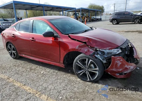 2021 Nissan Sentra Sr z USA, uszkodzony, nr VIN 3N1AB8DV5MY257561